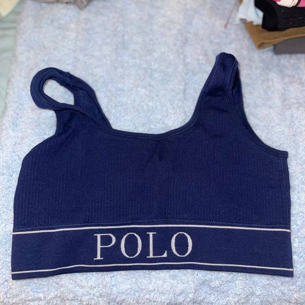 Polo by Ralph Lauren Navy Blue Bralette